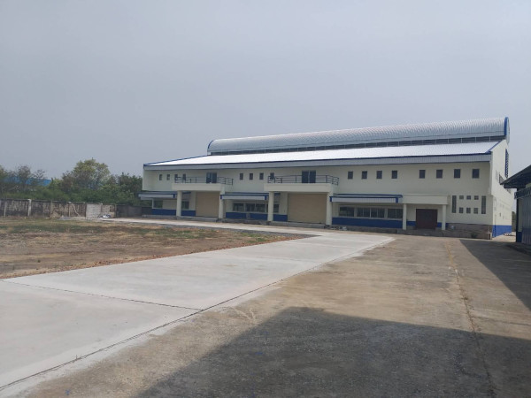 โรงงานให้เช่า บนพื้นที่ 4 ไร่  มีตัวอาคารโรงงาน 2 โรง บางบัวทอง 