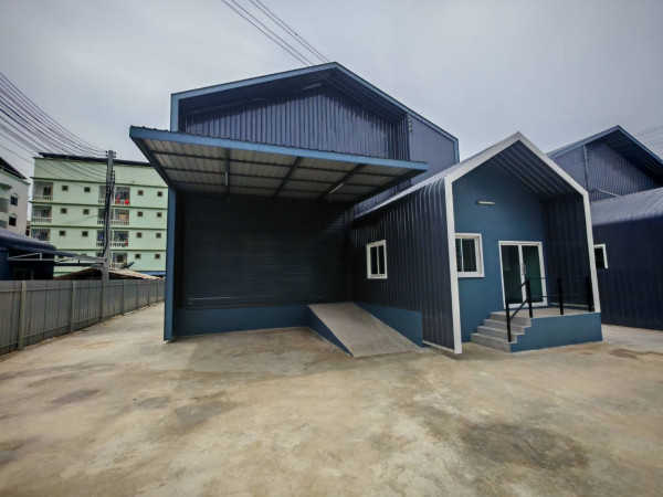 โกดังพร้อมออฟฟิศให้เช่า เป็นหลังเดี่ยวส่วนตัว  ขนาด 369 ตรม ผังม่วง ย่านคลองหนึ่ง คลองหลวง ปทุมธานี 